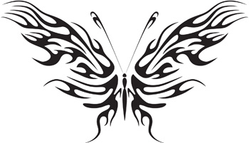 Tribal Butterfly 28